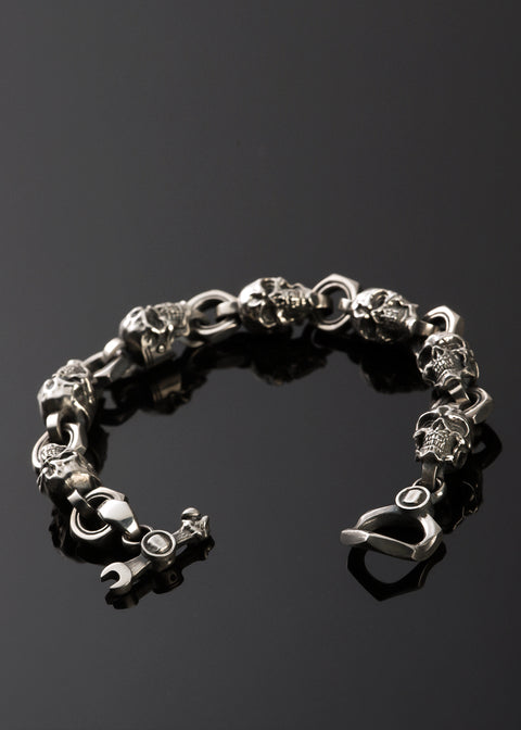 Skull L Type Bracelet | Let's Ride Collection