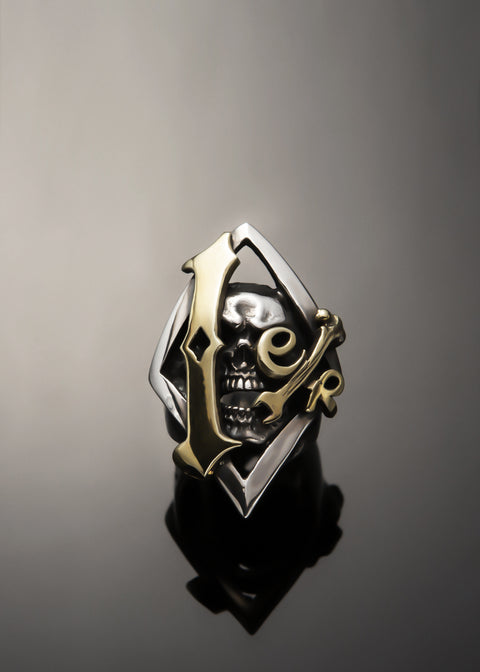 Let's Ride Collection | 1%er Skull Rider Ring