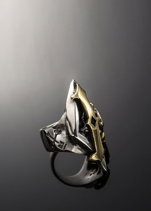 Let's Ride Collection | 1%er Skull Rider Ring