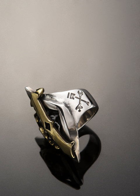 Let's Ride Collection | 1%er Skull Rider Ring