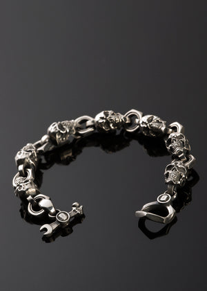 Skull L Type Bracelet | Let's Ride Collection