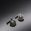 Nut Cufflink with skull and bone | Let's Ride Collection
