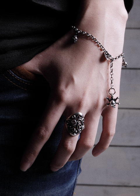 Joker Skull Bracelet | Abnormal Circus Collection