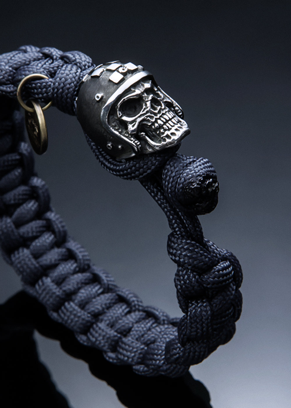 Helmet Skull Survival Bracelet | Let's Ride Collection