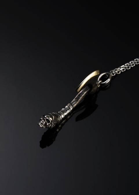 Axe Skull Necklace | Standard Collection