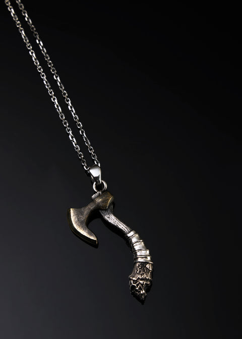 Axe Skull Necklace | Standard Collection