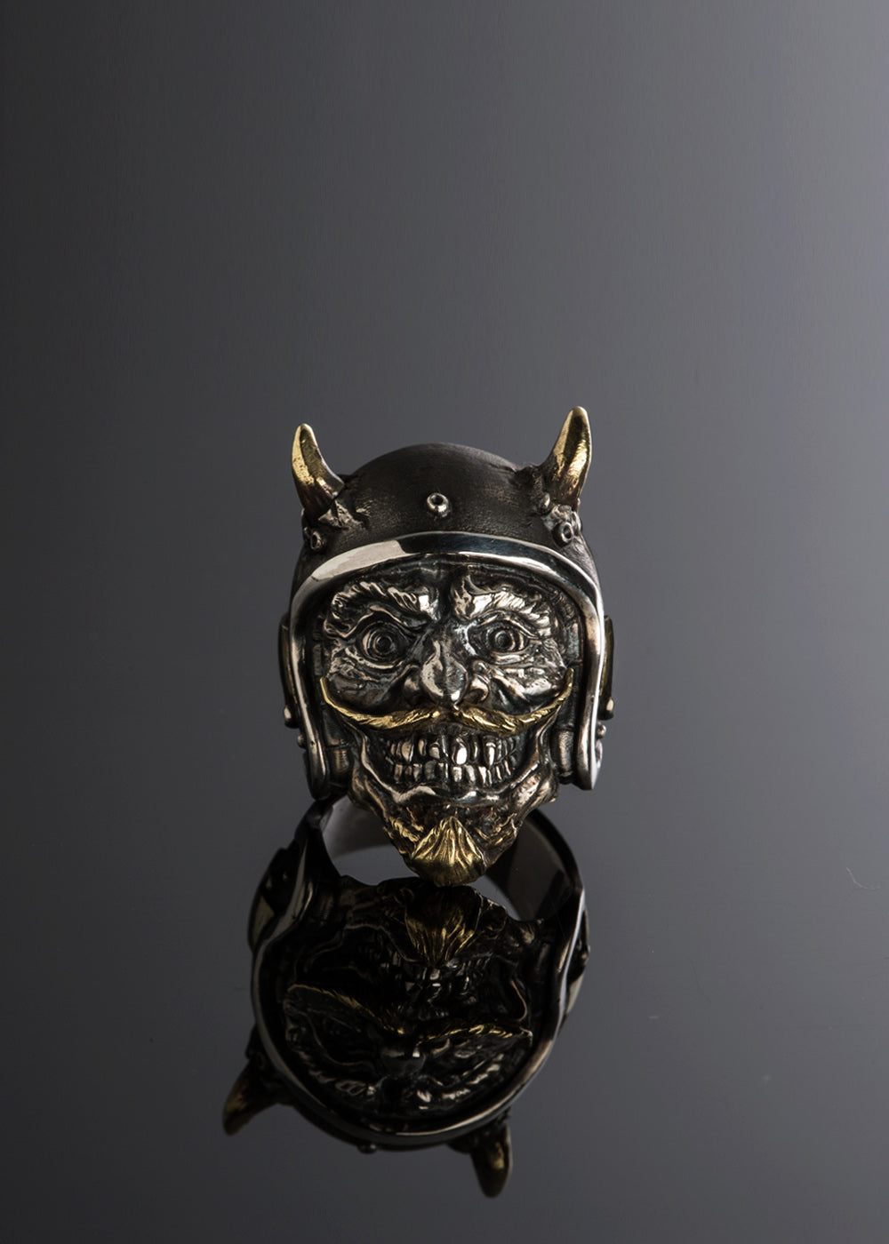 Let's Rides! Demon Helmets Skull Ring