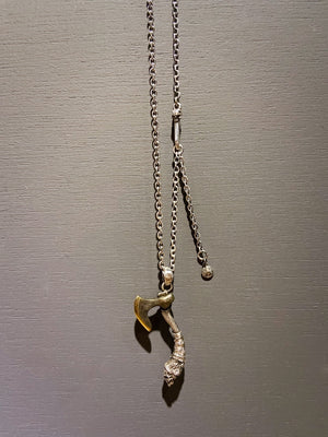 Axe Skull Necklace | Standard Collection